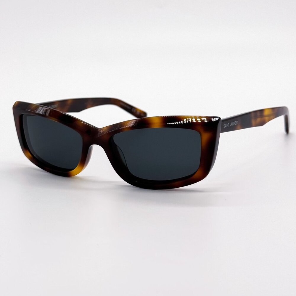 NEW SAINT LAURENT SUNGLASSES SL658 002 HAVANA WOMEN EYEWEAR SL 658 002